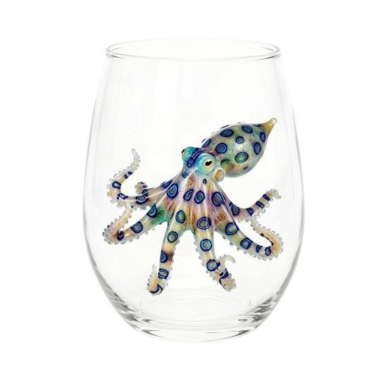 Pumpkin And Ghost Glassware Halloween Theme Glass Tumbler, Black Cat Skull Hand Painted Stemless Egg Shaped Cup, Spooky Lead-free for Party,