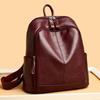 Designer Female Back Pack Quality Vintage Leather Backpacks For Women Large Capacity School Bags Travel Bagpack Ladies Sac A Dos