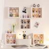 Wall-Mounted Display Rack: Pull-Out Cloth Hanging Cabinet for Blind Box and Pop Mart Figures