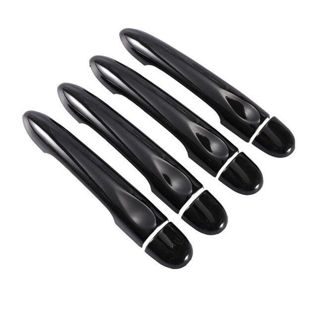 For Renault Megane 3 MK3 III 2008 2009 2010 2011 2012 2013 2014 2016 Glossy Black Car Door Handle Cover Trim Styling Accessories