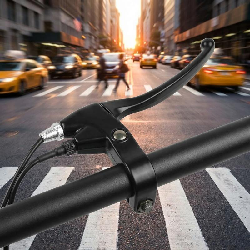 Ultralight Bicycle BMX Brake Handle Electric Bike Cycling Brake Levers V/Disc Brake Handle With Wire Power-off Switch Accessor