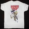 Herren- und Damen-T-Shirts Power Trip Band Konzert Weißes T-Shirt Baumwolle Geschenk für Fan