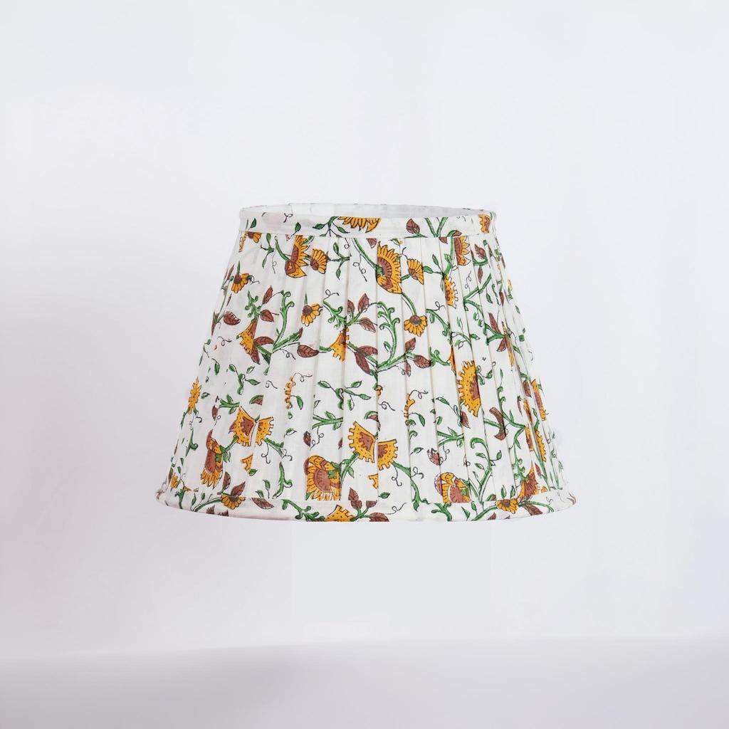 Marigold Pleated Empire Lampshade
