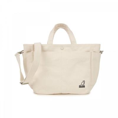 Tumbler Canvas Medium Tote Bag Ivory 3813