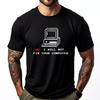 Programmer Coder No I Will Not Fix Your Computer Funny Shirts Camisetas Graphic Cotton Short Sleeve Japan Style