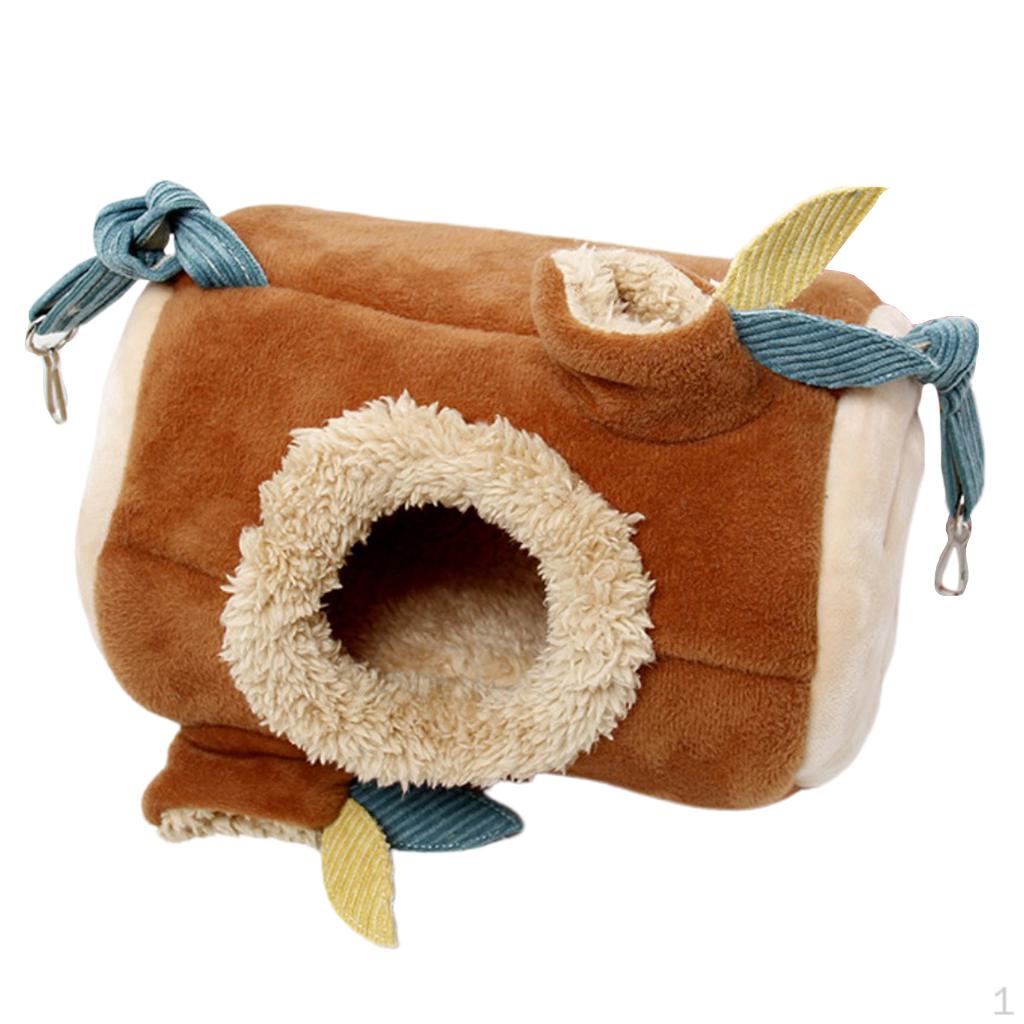 Pets Tunnel Plush Nest F/Hamster Sugar Glider Small Pet Hammocks