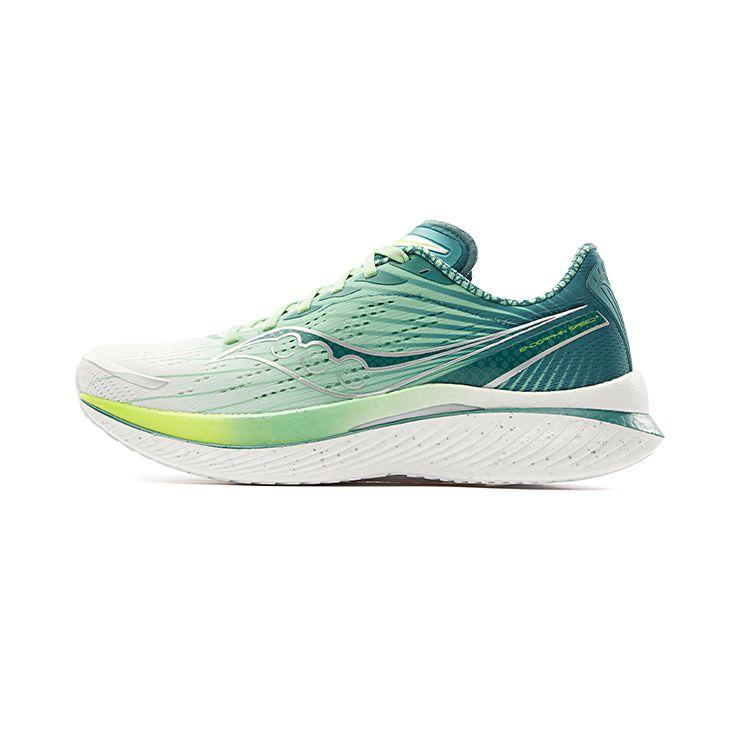 Saucony Endorphin Speed 3 Minimalist Comfortable Breathable Responsive Low-Top Training Running Shoes Unisex sneaker White Green S20756-210