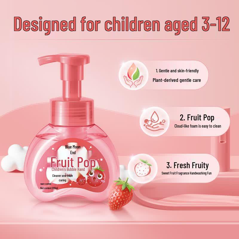 Blue Moon Strawberry Foaming Hand Soap