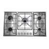 New Embedded Five Head Gas Stove Natural Gas Liquefied Gas Stainless Steel Gas Cooker Household Kitchen Cooking Utensils