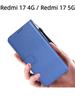 For Redmi 17 4G / Redmi 17 5G Case Diamond Pattern Card Slot Soft Silicone External Leather Support Function Flip Cover Attraction Closure