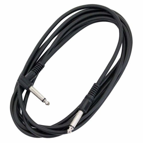 Kikutani TECH Patch Cable, 3m (S/L), 5mm Diameter, P-300, Black