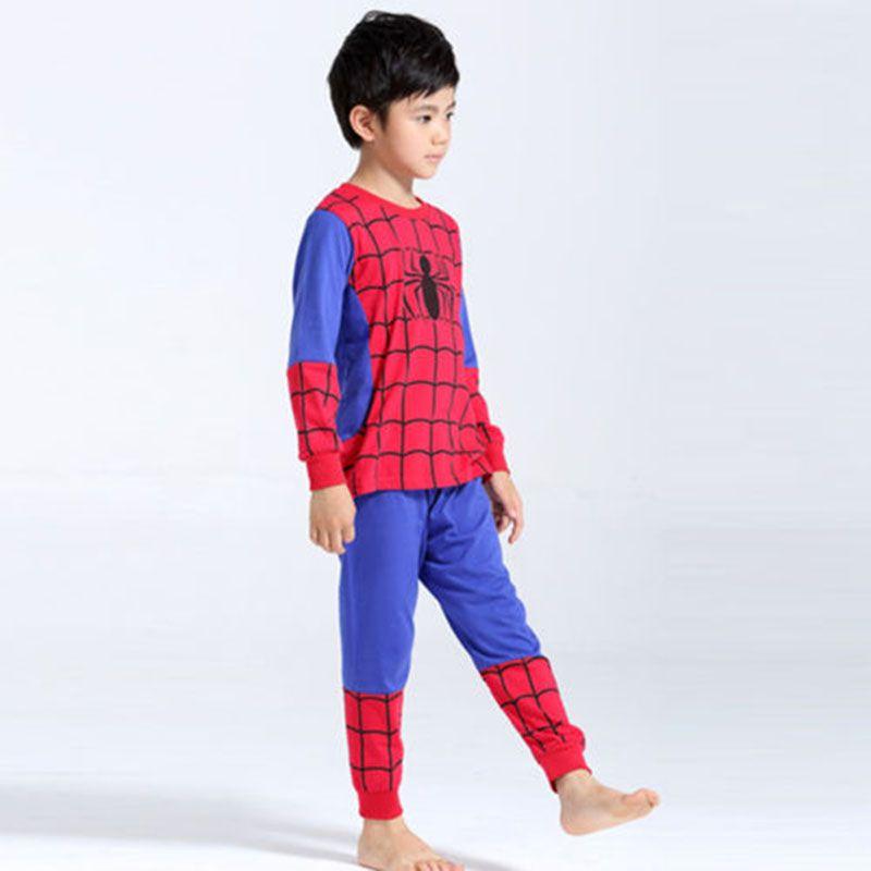 Luxurious Kids Superhero Spiderman Costume Set Baby Boy Girl Toddler Fancy Dress Outfits