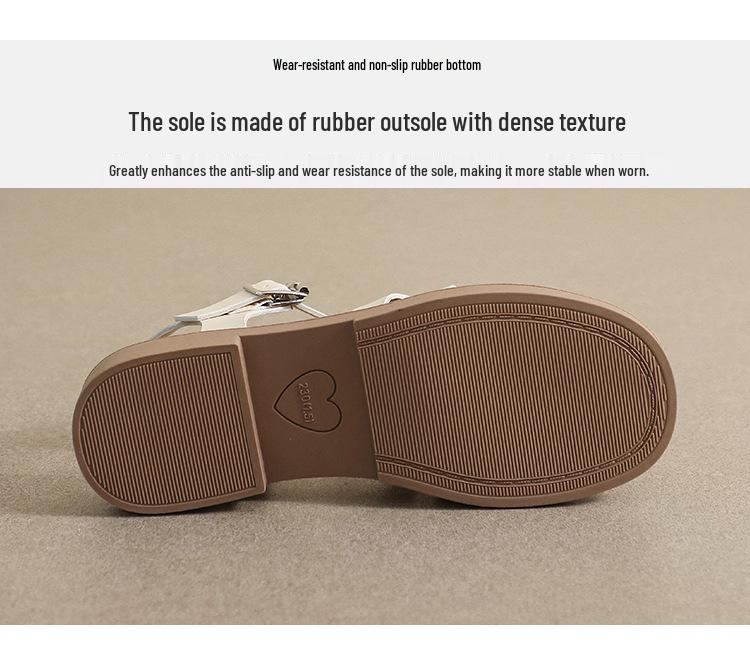 Women's Retro Woven Flat Sandals with Thick Sole & Closed Toe (Plus Size, Summer 2023)