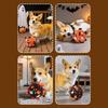Soccer Ball For Dogs Halloween Pet Soccer Ball Aggressive Chewing Interactive Toy For Training Chasing Teething Hunting Outdoor
