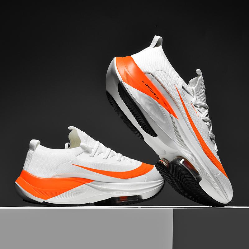 Marathon AirCushion Men Sports Running Shoes Breathable Lightweight Womens Comfortable Athletic Training Nonskid Sneakers Tennis