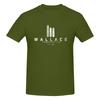 Wallace Corp 2049 Distressed White Home Tshirt Light Sports Ecofriendly Printing Basic Tee