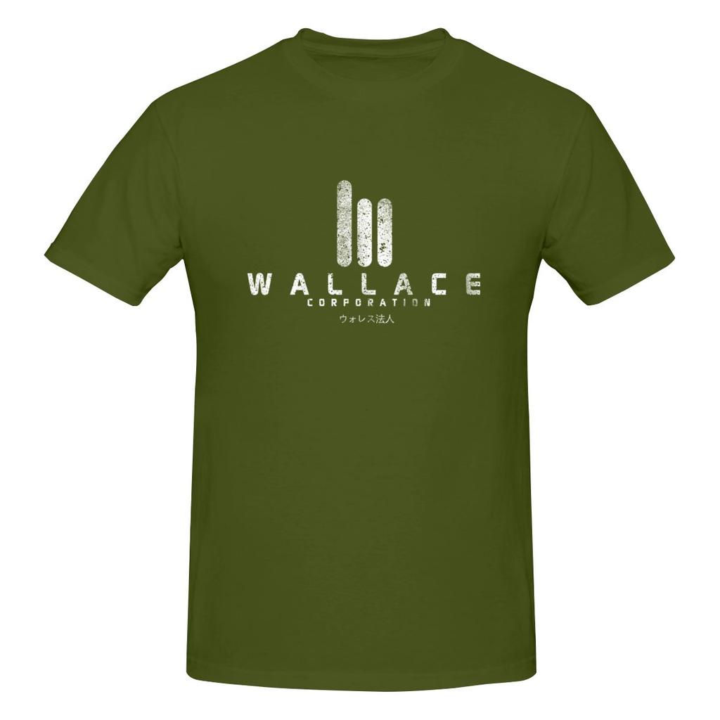 Wallace Corp 2049 Distressed White Home Tshirt Light Sports Ecofriendly Printing Basic Tee