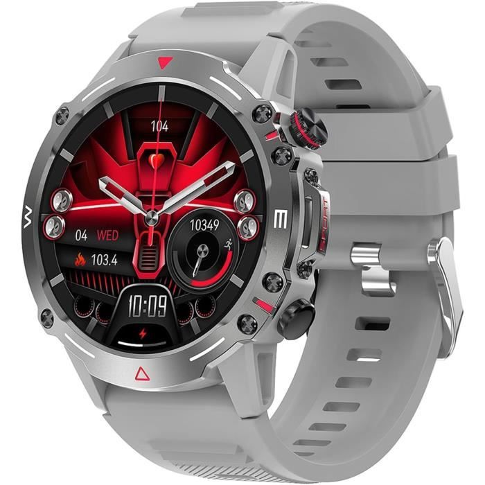 Montre intelligente - TREVI - T-FIT 510 A - Écran AMOLED 1,43 - Appels sans fil - IP68 étanche