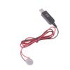 Usb To 3V Cr2032 Fake Battery Charger Cord With Switches Power Supply Cable For Watch Microphone Toy Remote