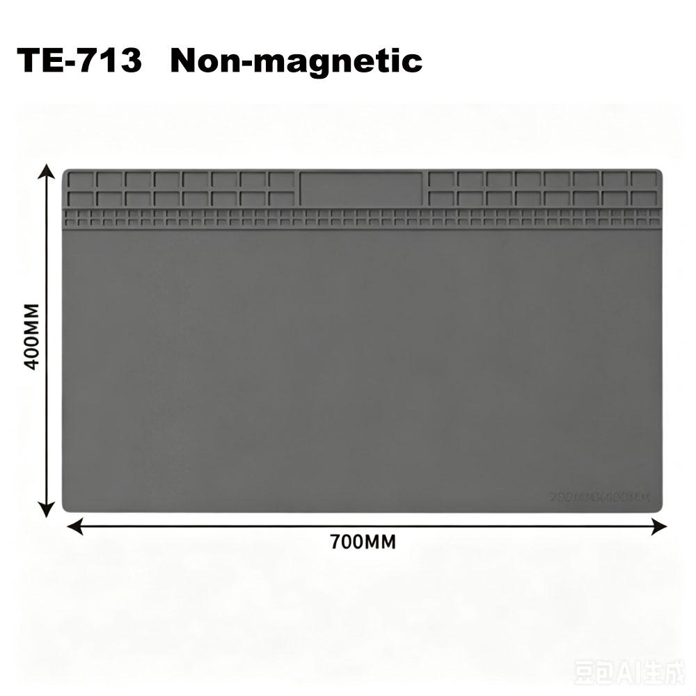 Magnetic Silicone Repair Pad with Screw Position Insulation for Phone Tablet Motherboard Soldering Station Work Hot Air Gun Pad