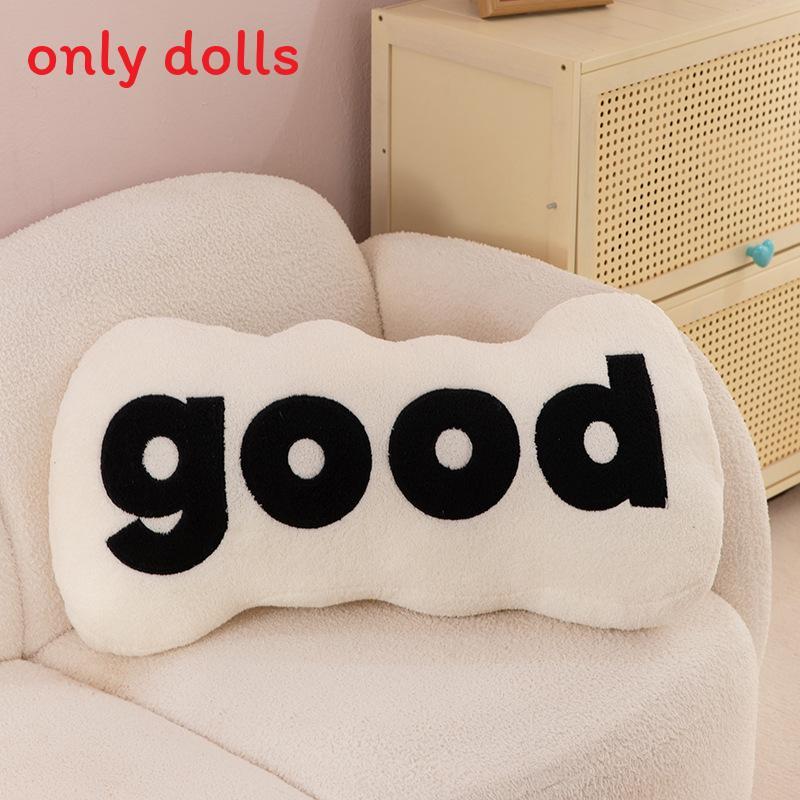 

Letter Sofa Pillow Plush Toy With Washable Cover For Home Decor And Gift