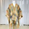 Colorful Tassel Ethnic Shawl: Versatile Yunnan Travel Wrap for Women
