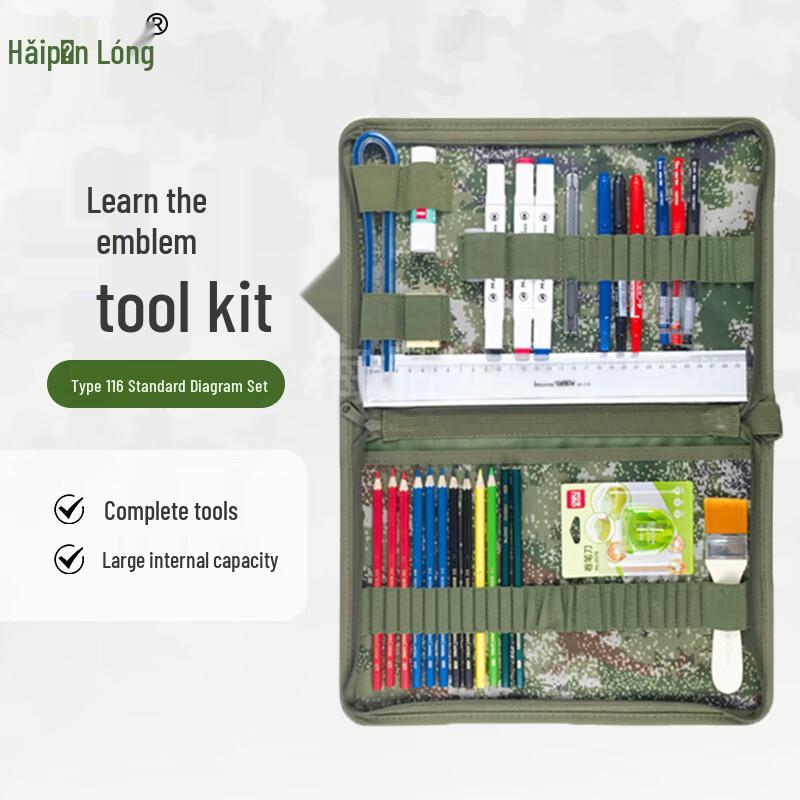 Haipinglong Military Topography Plotting Tool Set