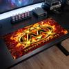 Olympique Lyonnais FC Theme Pattern Mouse Pad, Soccer Logo Design XXL Gaming Desk Mat Non-Slip Computer Mouse Pad