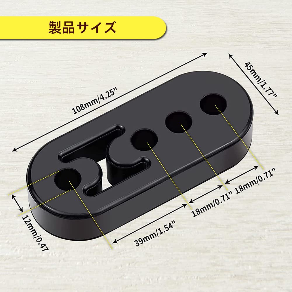 Renjzle Muffler Hanger Mount, Automobile, Universal Muffler Ring, Reinforced Muffler, Hanging Rubber, Car, Muffler