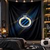 Wall Hanging Tapestry Club Brugge FC Print Cloth for Living Room Bedroom Home Decor