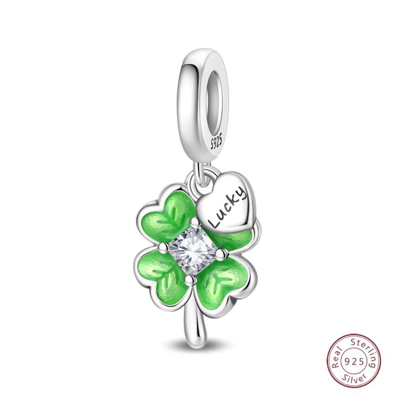 Copper Firefly Cute Cats And Dogs Beaded Pendant Suitable For Original Charms Bracelet Diy Exquisite Women Jewelry