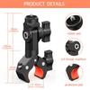 Motorcycle Handlebar Camera Mount Holder Clamp For Bike Bicycle UTV Adjustable