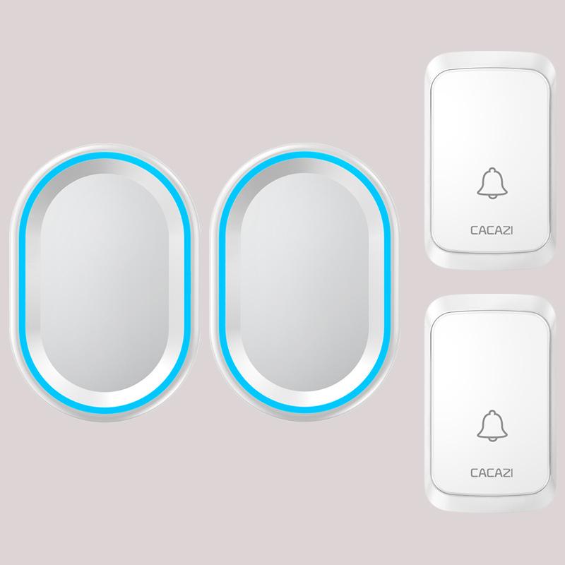 Smart Wireless Home Doorbell: Long-Range, Waterproof, with 58 Melodies & Memory Function Smart Digital Wireless Home Music Doorbell