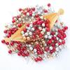 50/100Pcs Christmas Decoration Berry Christmas Tree Ornament for Home Room Decor Xmas New Year 2026 DIY Gift Wreath Accessories