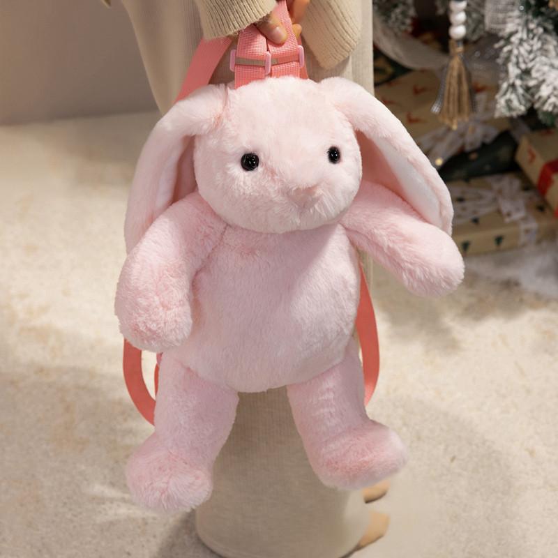 Nice  40Cm Lovely Plush Sloth Alpaca Lemur Elephant Backpack Toy Cute Animal Shoulders Bag Lions Rabbit Giraffe Nice Gift