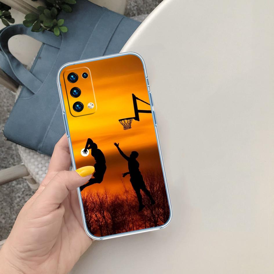 MY2 Basketball Art Shoot Soft Shell Transparent Phone Case for Motorola Moto G7 G8 G9 G84 G85 G73 G24 G15 Z2 Play Power Plus