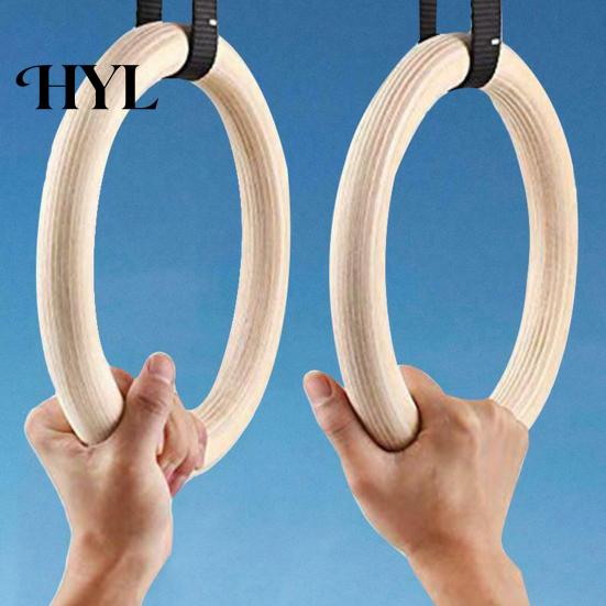 Pull Up Trainer Fitness Ring Exquisite Comfortable Indoor Rings Gymnastic Workout for Exercise