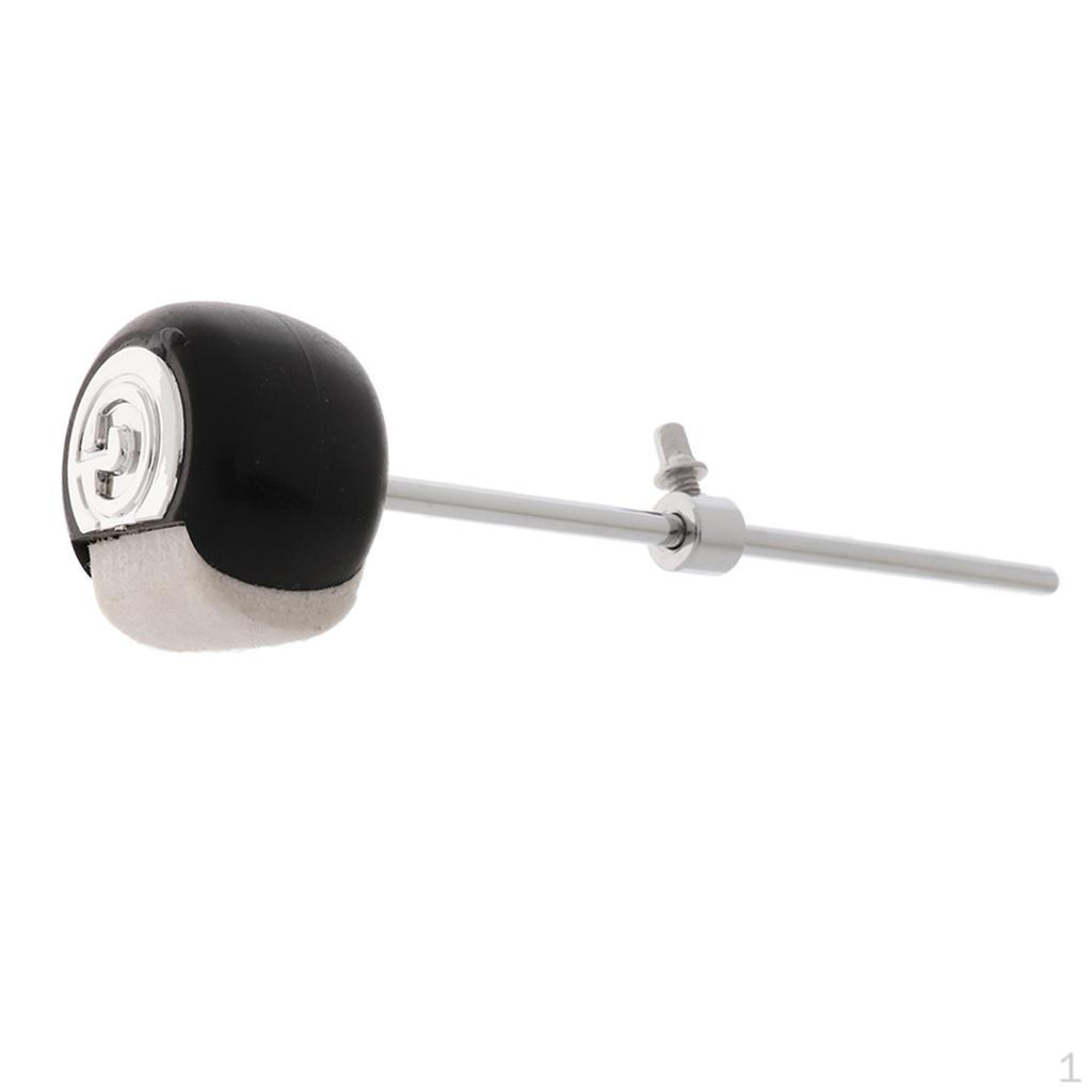 Молоток для педали бас-барабана Для ударника-перкуссиониста Инструмент Black