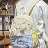 New spring lazy personality pain layer high value backpack girl travel backpack cute college student schoolbag