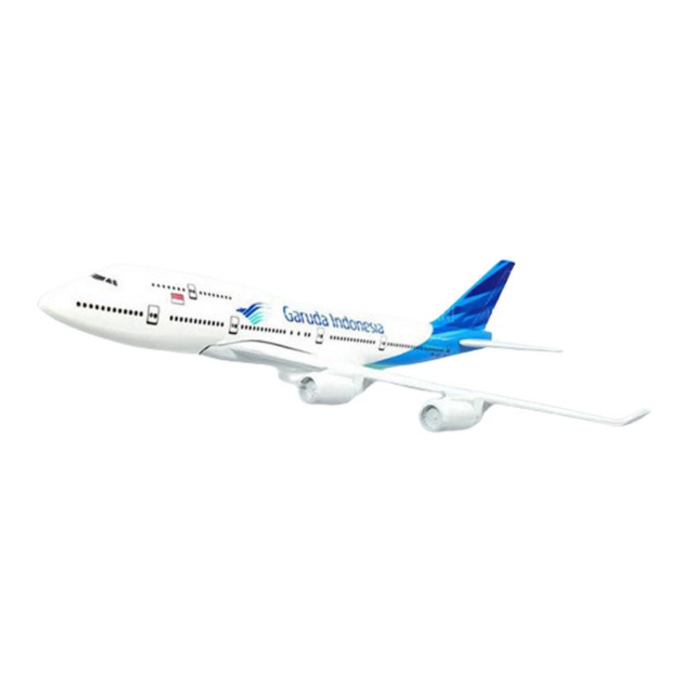 Premium 16cm Die-cast Alloy Model Airplane - Garuda Indonesia Boeing 747