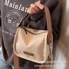 Small Bag Women's Versatile 2025 New Fashion Retro Canvas Messenger Bag Women's Work Small Square Bag Portable Shoulder