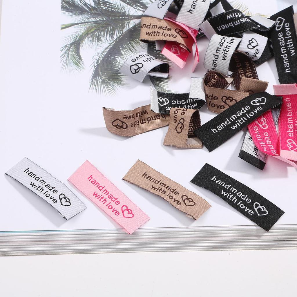 Handmade Fabric Clothing Labels for DIY Sewing Crafts