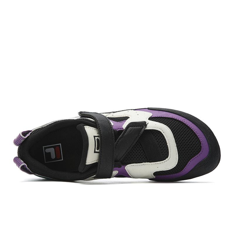 Fila Step Color Stone Shoes Color Block Fashion Trend Durable Breathable Lightweight Low Top Casual Shoes Women Sneaker F12W622120FBB