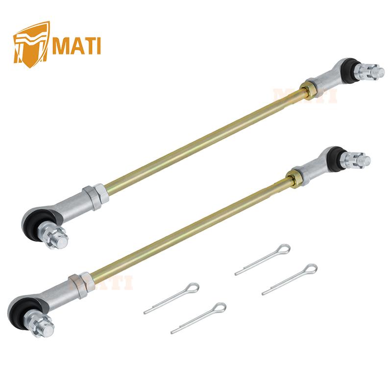 M MATI Left & Right Tie Rod Ends Kit for Honda Foreman 450 TRX450FE TRX450FM 1998-2004 53521-HN0-A00 53157-HM5-A11 53158-HP0-A01