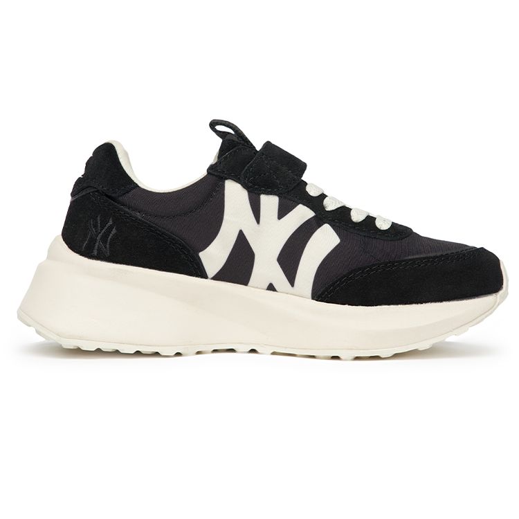 MLB Shock Absorbing Wear Resistant Breathable Balanced Low Top Casual Shoes Kids sneakers 7ASXXB12N-50BKS