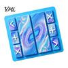 Trading Board for Kids Fidget Mat, Non-Slip Rubber 18" x 16" Portable with Markers Accept Add Reject Toys Game Table Mat