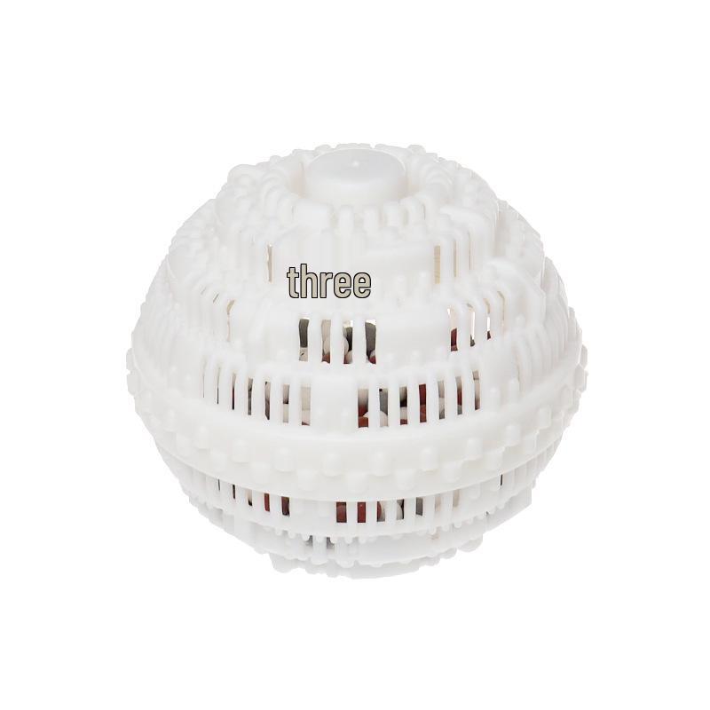 Large Laundry Ball: Scented, Anti-Tangle, Stain-Removal, Gentle On Clothes, Elastic, with Ceramic Particles