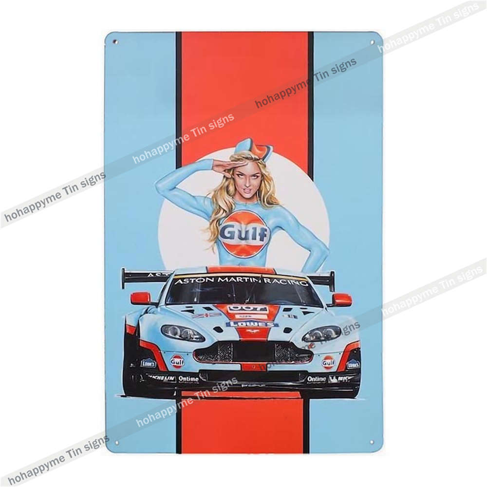 Oil Metal Sign Car Tyres Poster Decorative Garage Bar Club Cafe Man Cave Vintage Wall Art Tin Painting Plaque Home Decor 20x30cm