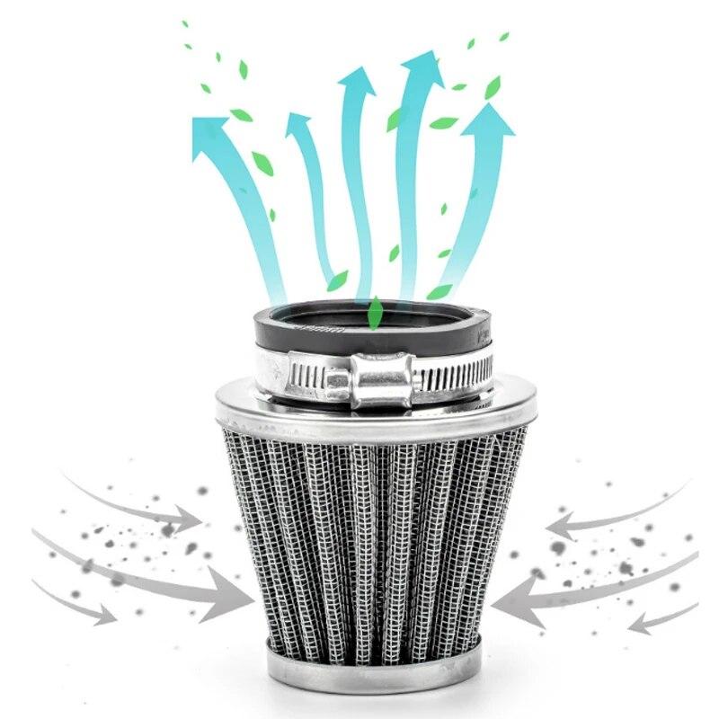 Filtru de aer 28-60mm Filtre cu cap ciupercă pentru motocicletă Admisie de aer cu debit mare pentru ATV Pit Dirt Bike Suzuki Honda Kawasaki Yamaha Moto