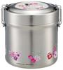 Skater Insulated Bento Delivery French Studio Stainless Box, Kiki's Service, Style, Ghibli, 600ml, Bowl-Shaped, Antibacterial, Vacuum-Sealed, Steel,